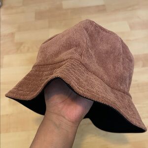 Brown Corduroy Multi-Flip Bucket Hat